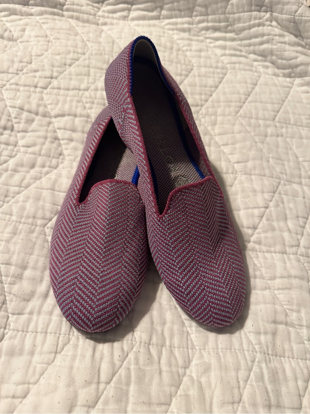 Rothy's Amethyst Herringbone Loafers | RETIRED STYLE | Size 7.5